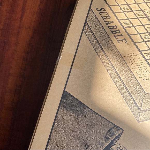 Scrabble Deluxe Vintage Edition - Picture 13 of 14